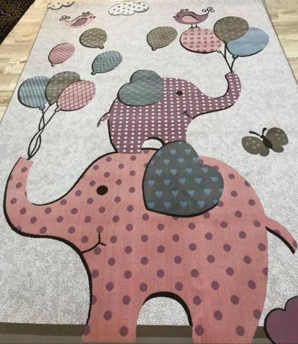 فرش عروسکی اتاق کودک طرح فیل