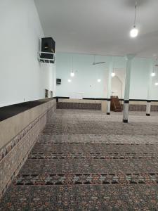  فرش کناره مسجد و نمازخانه نقشه افشان دودی   